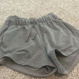gray, lululemon shorts